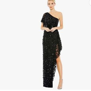 Mac Duggal 93687 One Shoulder Dress for Prom - Elegant High Low Dress